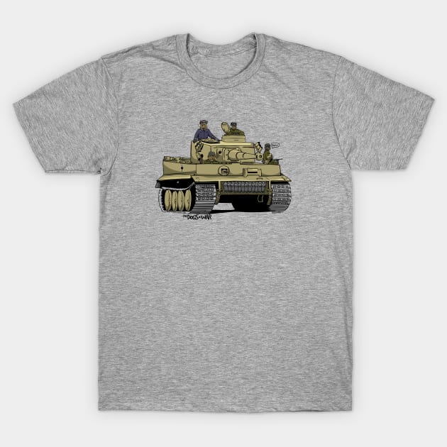 Dogs of war: Tiger 1 T-Shirt by Siegeworks